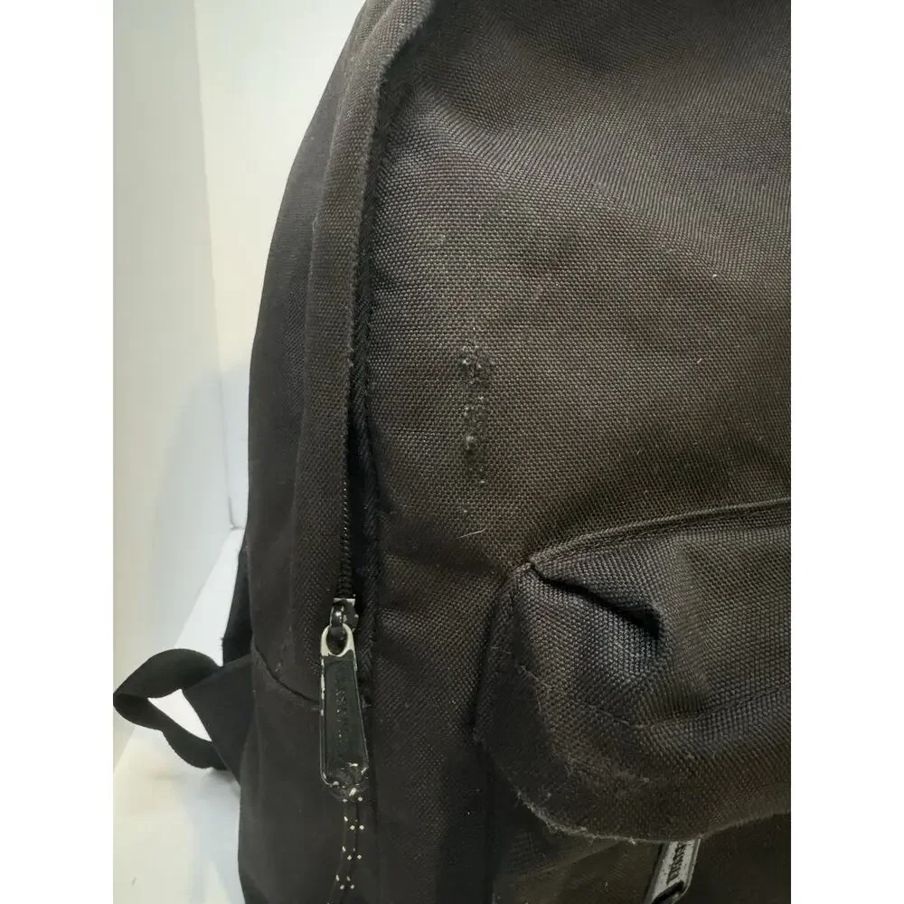 Backpack Herschel Supply Co. Classic Black Front Storage Pocket Woven Label Used